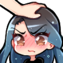 Anime_Girl_Head_Pat Discord emoji