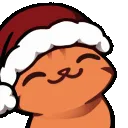 CatChristmasHat