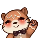 otter_wave