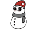 snowmanbounce Discord emoji