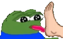 peepoFeet Discord emoji