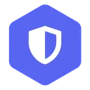 9216blurpleshieldhalf Discord Emoji