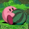 Ag Kirby Watermelon Discord Emoji