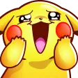 Pikachu Happy Discord Emoji