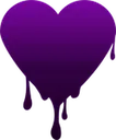 heartdrippurple