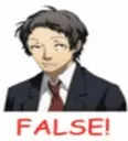 False