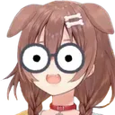 koroneGlassesNerd Discord Emoji