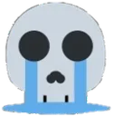 Skullcry skullcry Discord Emoji