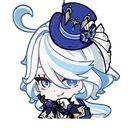 8877 Furina Discord Emoji