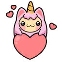 ILoveYouHeartsStickerbyPlatonicG