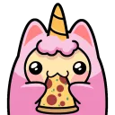 HungryPizzaStickerbyPlatonicGame