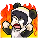 PandaBoyAngry Discord Emoji