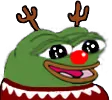 Reindeer Pepe Discord Emoji