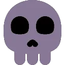 graypurpleskull Discord Emoji