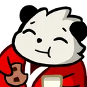 6pandaSantaCookie