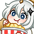 PaimonPopcorn custom emote | beans