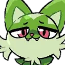 Greencat_smug
