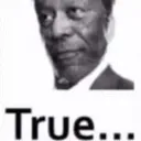 true