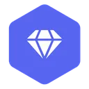 7856blurplediamond Discord Emoji