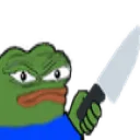 Pepe Knife pepeKnife Discord Emoji