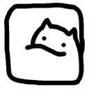 7154jankyliquidcatwhite Discord Emoji