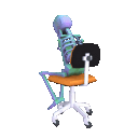 Skeletonchairspin