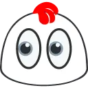 blobRoosterEyes