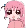 bocchi_sob Discord Emoji