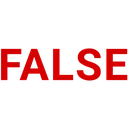 False