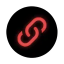 5799neonredlink Discord Emoji