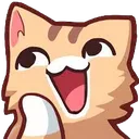 neko_flattered Discord Emoji