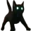 Black Cat black_cat Discord Emoji