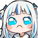 gura_cry Discord Emoji