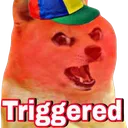 Triggered triggered Discord Emoji