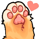5_OrangePaw Discord Emoji
