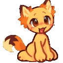 9_RedFoxTailStim Discord Emoji