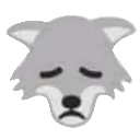 white_sadlobao Discord Emoji