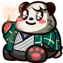 PandaPlumpHappyNewYearFireworks