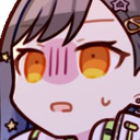 An_stressed custom emote from Anime Sekai
