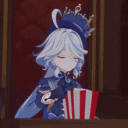 furina_popcorn Discord Emoji