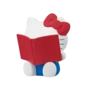 9846hellokittyreadingbook Discord Emoji