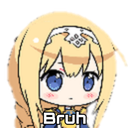 alicebruh Discord sticker from Anime Sekai