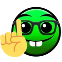 Normal_GlassesWithFinger Normal_GlassesWithFinger
