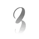 3_black_aesthetic Discord Emoji