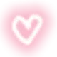 glowingpinkheart