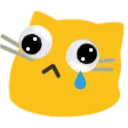 blobcatgooglysad Discord Emoji