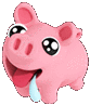 p_pigdrool01 animated GIF emoji from F.A.F.O. Chill  Zone21+