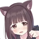 MenheraNyaBlush Discord Emoji