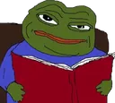 Pepe Read Discord Emoji