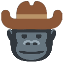 CowboyGorilla Discord emoji